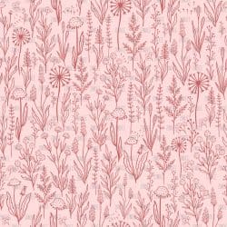 Wildflowers Red (digital paper)