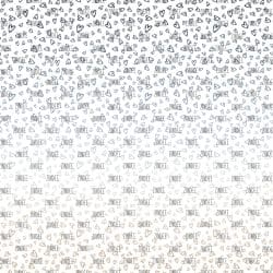 Sketch Hearts Winter Fog (digital paper)