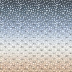 Sketch Hearts Winter Fog White (digital paper)
