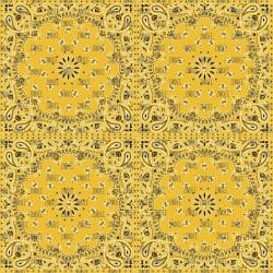 Yellow Bandana seamless (vinyl)