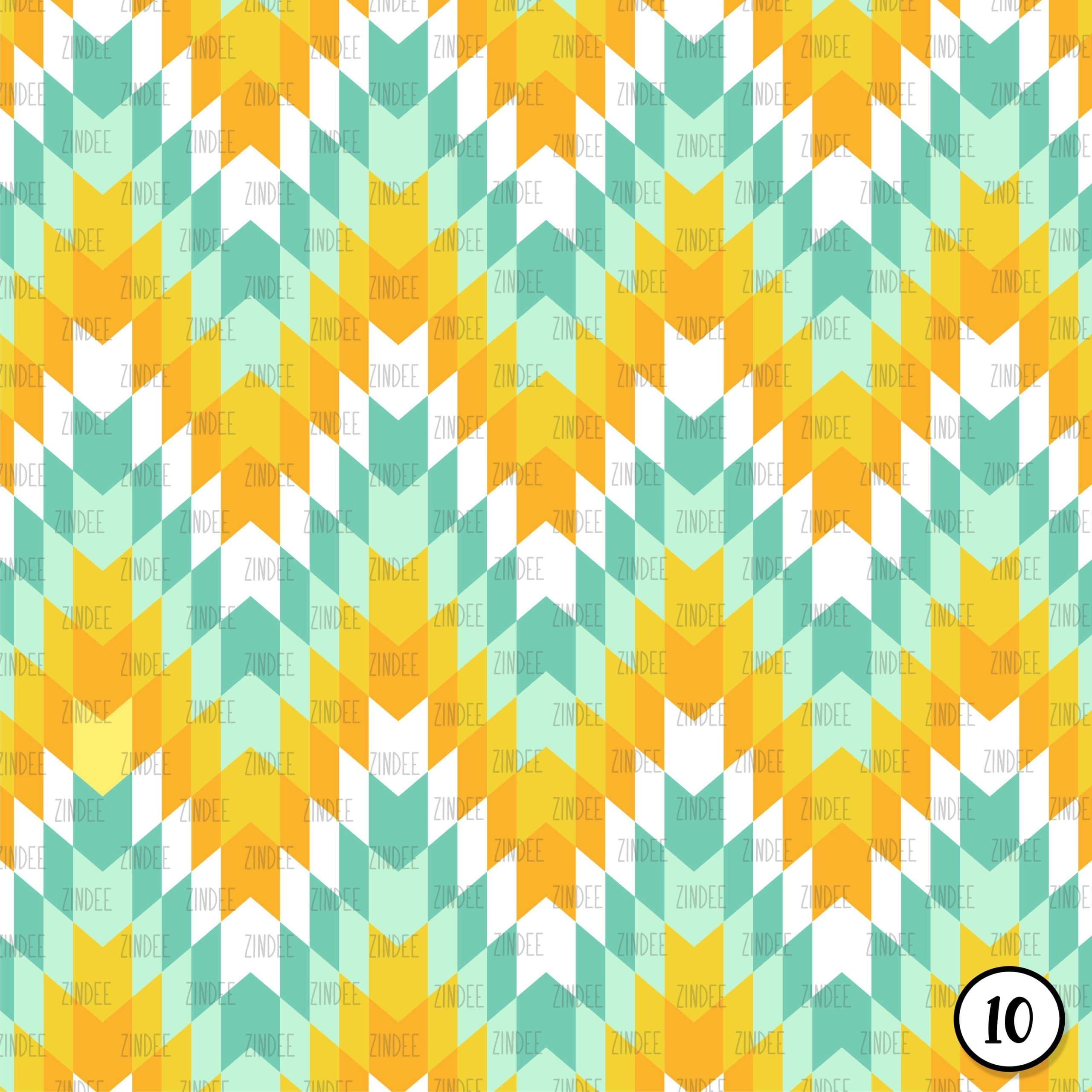 Yellow Spring Geometric (vinyl) - Image 10
