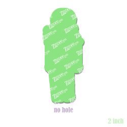 Alternative view of Fancy Nutcracker Acrylic Blank- Sticker- UV DTF (2 inch) NO HOLE