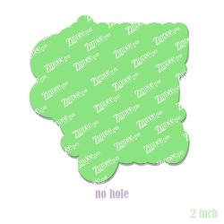 Alternative view of Happy New Year Acrylic Blank- Sticker- UV DTF (2 inch) NO HOLE