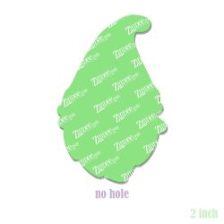 Alternative view of Holiday Gnome Acrylic Blank- Sticker- UV DTF (2 inch) NO HOLE