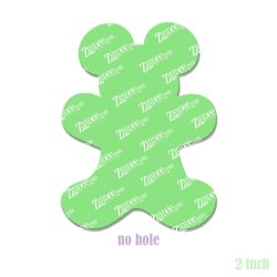 Alternative view of Mouse Gingerbread Cookie Acrylic Blank- Sticker- UV DTF (2 inch) NO HOLE