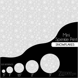 Snowflakes Acrylic Sheet