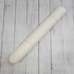 Alternative view of White Faux Leather Roll