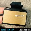Small Hair Clip 2 inch (lightweight acrylic)