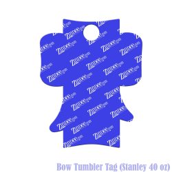 Bow Tumbler Tag (Stanley 40 oz)