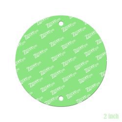 Circle Acrylic Blank- Sticker- UV DTF 2 inch (2 Holes)