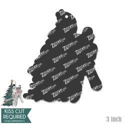 Alternative view of Sorta Merry Acrylic Blank- Sticker- UV DTF (3 inch)