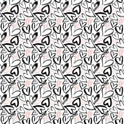 Designer Hearts seamless (vinyl)