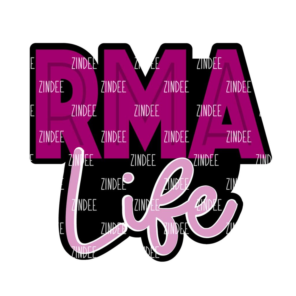 RMA Life Acrylic Blank- Sticker- UV DTF (2 inch) NO HOLE – Zindee