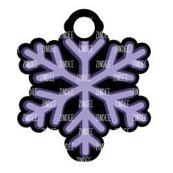 Alternative view of Snowflake Tumbler Tag (Stanley 20/30 oz 2.0)