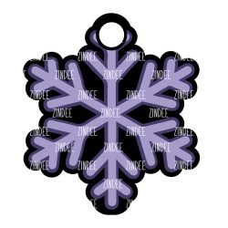 Alternative view of Snowflake Tumbler Tag (Stanley 40 oz 2.0)