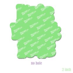 Alternative view of It is What it is Acrylic Blank- Sticker- UV DTF (2 inch) NO HOLE