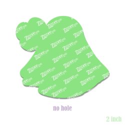 Alternative view of Lucky Ghost Acrylic Blank- Sticker- UV DTF (2 inch) NO HOLE