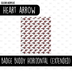 Badge Buddy Horizontal (Extended-Version) (Heart Arrow)