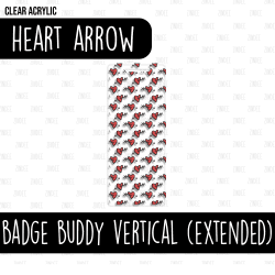 Badge Buddy Vertical (Extended-Version) (Heart Arrow)