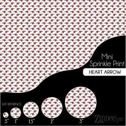 Heart Arrow Acrylic Sheet