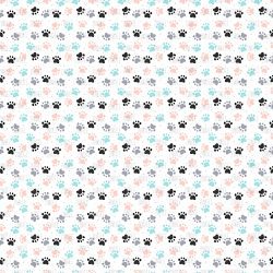 Pastel Paws seamless (vinyl)