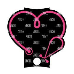 Alternative view of Stethoscope Heart Tumbler Tag (Stanley 40 oz)