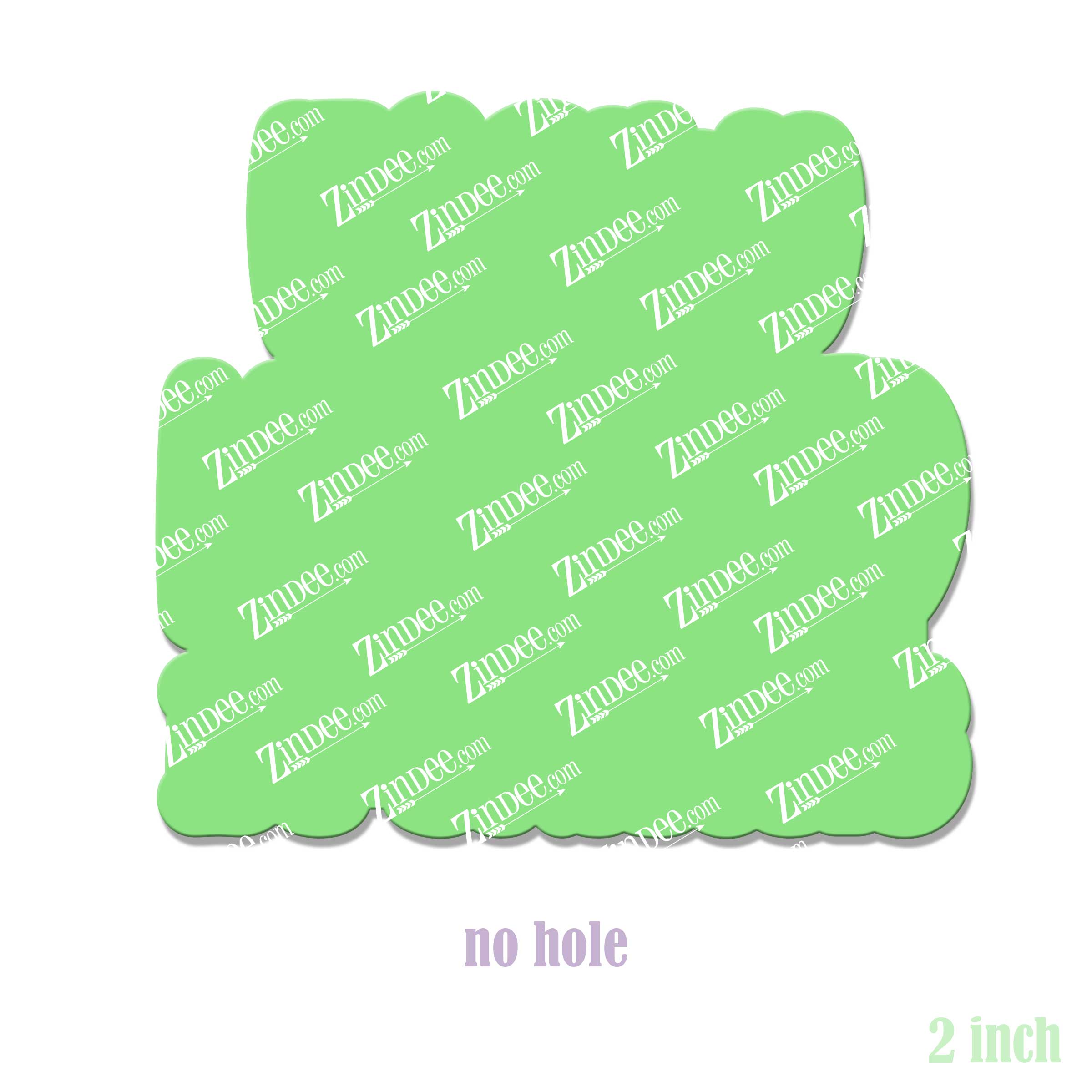 Easily Motivated By Snacks Acrylic Blank- Sticker- UV DTF (2 inch) NO HOLE - Image 2