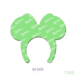 Alternative view of Girl Mouse Headband Acrylic Blank- Sticker- UV DTF (2 inch) NO HOLE