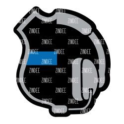 Dispatch Police Acrylic Blank- Sticker- UV DTF (2 inch) NO HOLE