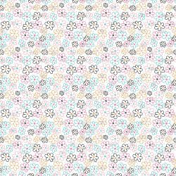 Doodle Flowers seamless (vinyl)