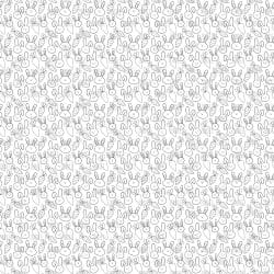 Easter Sketches seamless (vinyl)