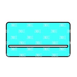 Alternative view of 12 Slot Badge Reel Display Stand (White Acrylic)