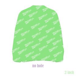 Alternative view of Cardigan Acrylic Blank- Sticker- UV DTF (2 inch) NO HOLE