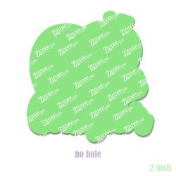 Alternative view of Counselor Acrylic Blank- Sticker- UV DTF (2 inch) NO HOLE