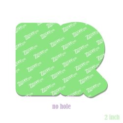 Alternative view of ER Nurse Script Acrylic Blank- Sticker- UV DTF (2 inch) NO HOLE