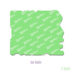 Alternative view of Fight Like a Preemie Acrylic Blank- Sticker- UV DTF (2 inch) NO HOLE