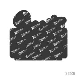 Alternative view of Support Squad Awareness Acrylic Blank- Sticker- UV DTF (3 inch)