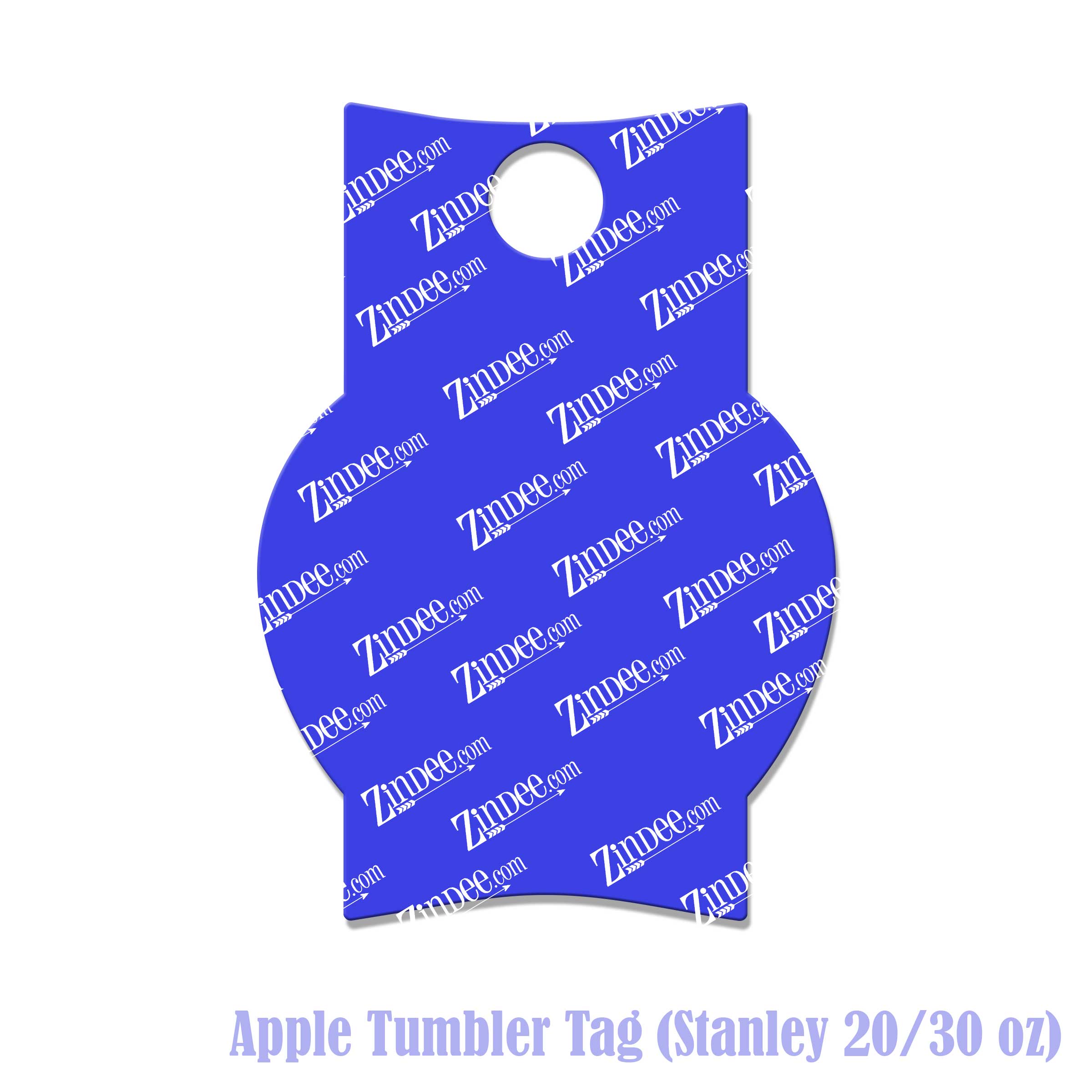 Apple Tumbler Tag (Stanley 20/30 oz)