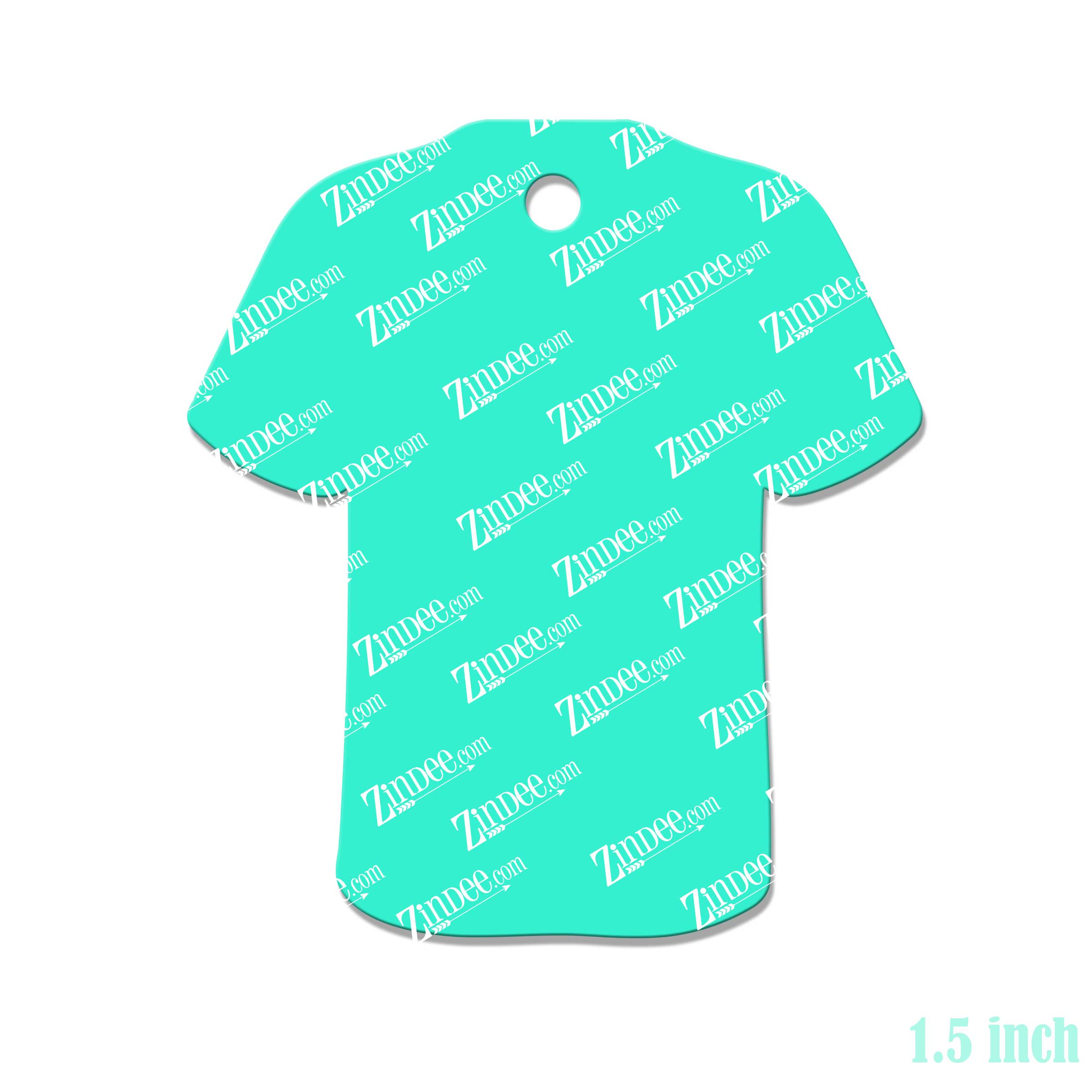 Baseball Jersey Acrylic Blank- Sticker- UV DTF (1.5 inch) - Image 2