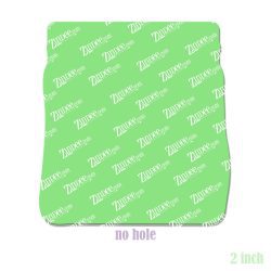 Alternative view of Biohazard Bag Acrylic Blank- Sticker- UV DTF (2 inch) NO HOLE