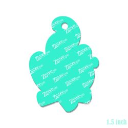 Alternative view of Campfire Acrylic Blank- Sticker- UV DTF (1.5 inch)