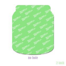 Alternative view of Dill With It Acrylic Blank- Sticker- UV DTF (2 inch) NO HOLE