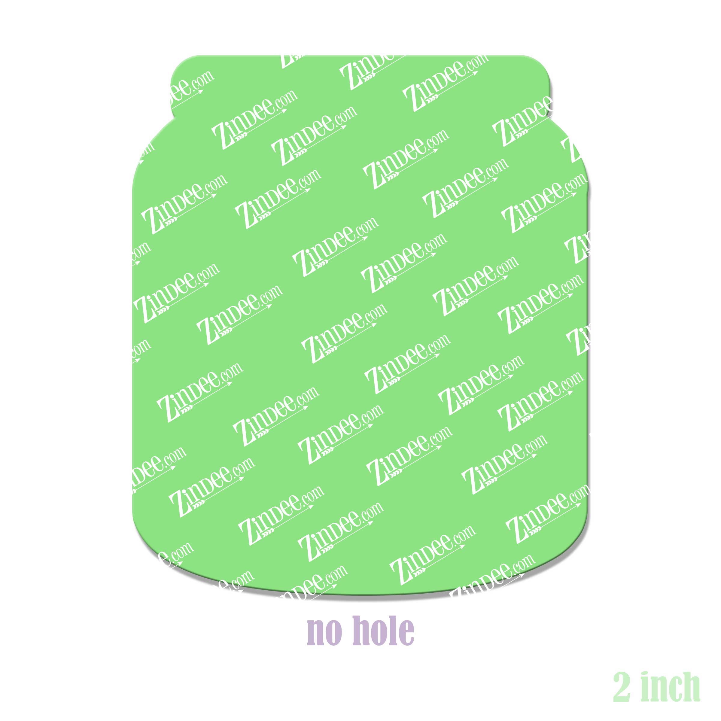 Dill With It Acrylic Blank- Sticker- UV DTF (2 inch) NO HOLE - Image 2