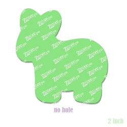 Alternative view of Donkey Animal Cookie/Cracker Acrylic Blank- Sticker- UV DTF (2 inch) NO HOLE