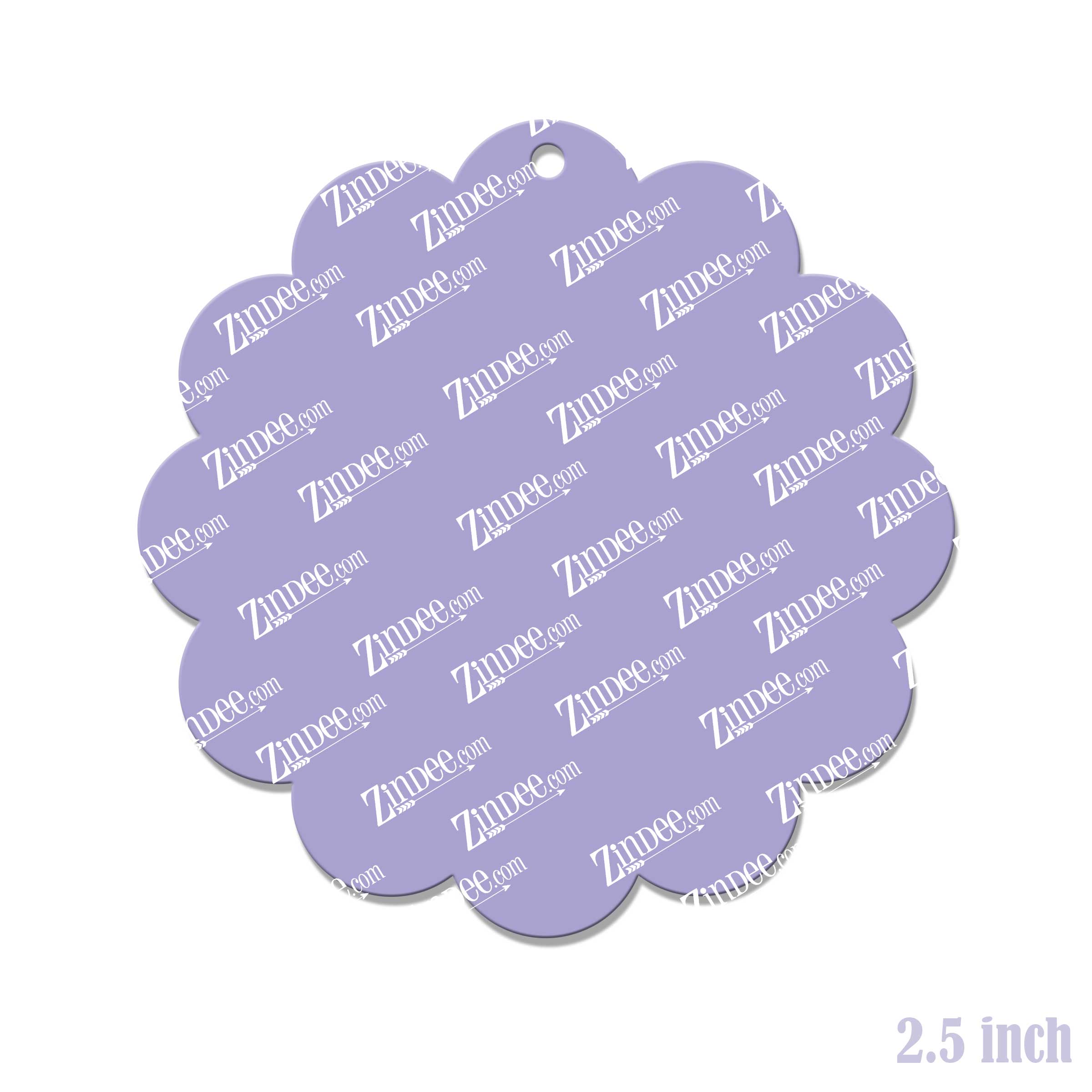 Simple Daisy Acrylic Blank- Sticker- UV DTF (2.5 inch) - Image 2