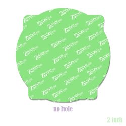 Alternative view of Smoke Meat Not Meth Acrylic Blank- Sticker- UV DTF (2 inch) NO HOLE