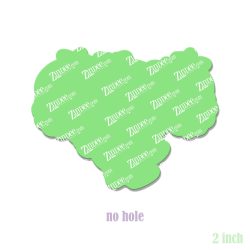 Alternative view of Spring Uterus Acrylic Blank- Sticker- UV DTF (2 inch) NO HOLE