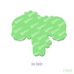 Alternative view of Summer Uterus Acrylic Blank- Sticker- UV DTF (2 inch) NO HOLE