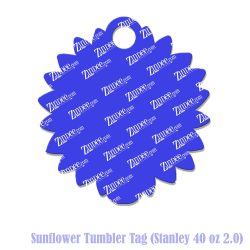 Sunflower Tumbler Tag (Stanley 40 oz 2.0)