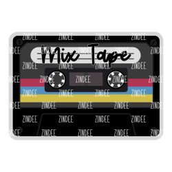 Mix Cassette Tape Acrylic Blank- Sticker- UV DTF (2 inch) NO HOLE